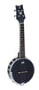 Ortega Banjo Ukulele OUBJ100-SBK Satin Schwarz