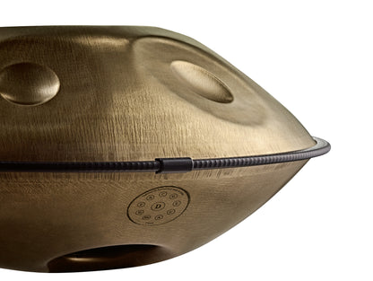 Hanpan Meinl Sonic Energy 22"(55,88cm), 10 sons, accordage en Ré, Vintage Gold.
