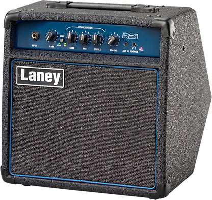 Combo 15W, HP 8" Custom, entrée jack, compresseur commutable, limiter interne, EQ 3 bandes, sortie