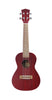 Alabama Ukulele FZU-110CRD Konzert Rot