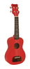 Kohala Ukulele Sopran Tiki Rot