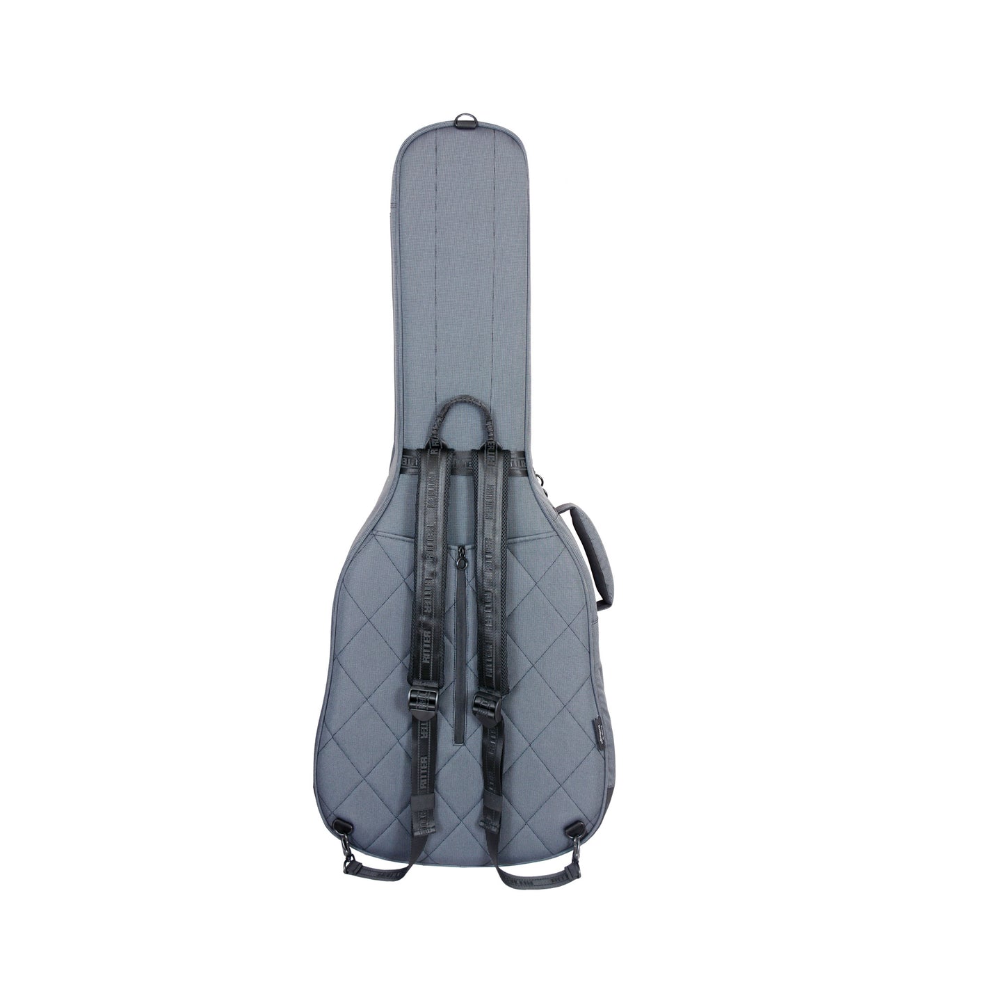 Softcase RETRO 4 pour guitare auditorium, gris