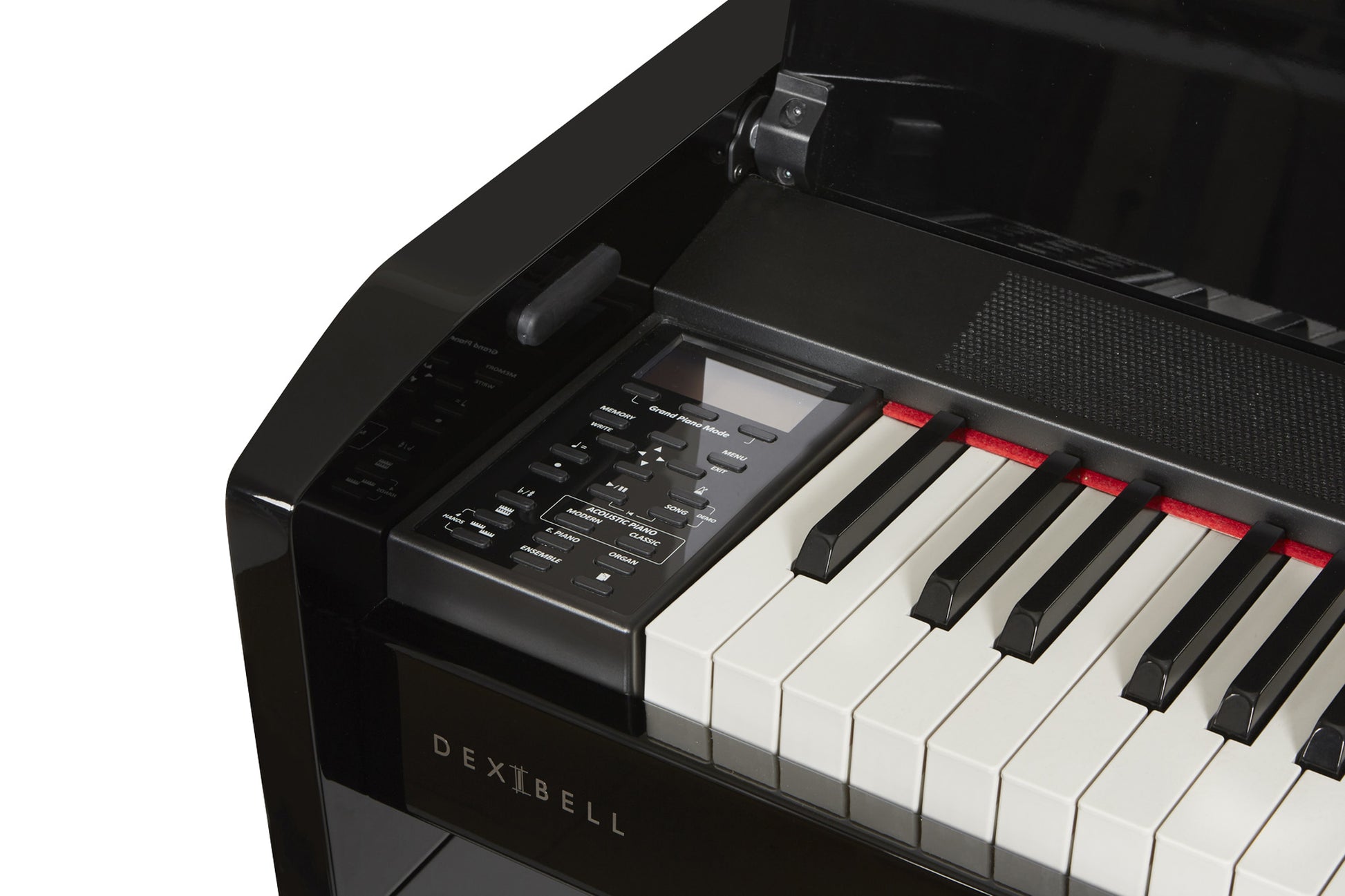 Piano numérique à queue Dexibell Vivo H10MGBKP | 88 notes, toucher lourd hybride