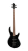 Cort Bass C4DLX-BK Schwarz Glänzend