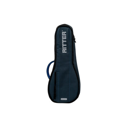 Housse EVILARD 1 pour ukulélé soprano, bleu