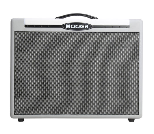 Ampli SD75, 75W, HP 12", 25 modélisations d'amplis, ampli de puissance Class A/B, 28 pédales d'effet intégrées, blanc