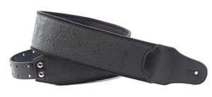 Righton Gitarrengurt Vegan Sandokan Schwarz