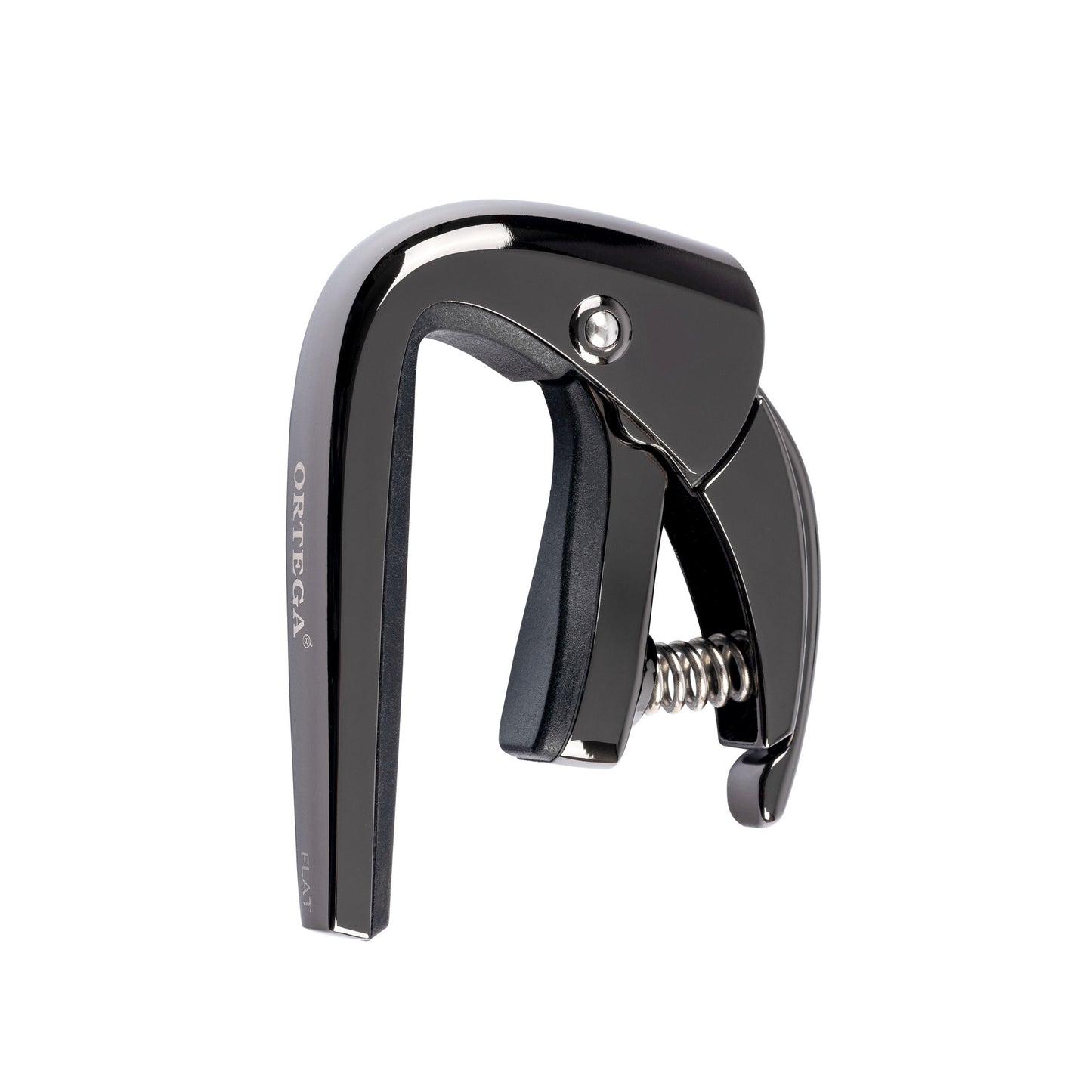 Capodastre pour guitare touche plate jusqu'à 52 mm de largeur, système Quick-lock, noir chromé