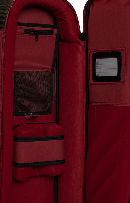 Housse AROSA 5 pour basse électrique, rouge