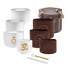 SONIC ENERGY CSBSETOM4 SET 4 SINGING BOWL KRISTALL