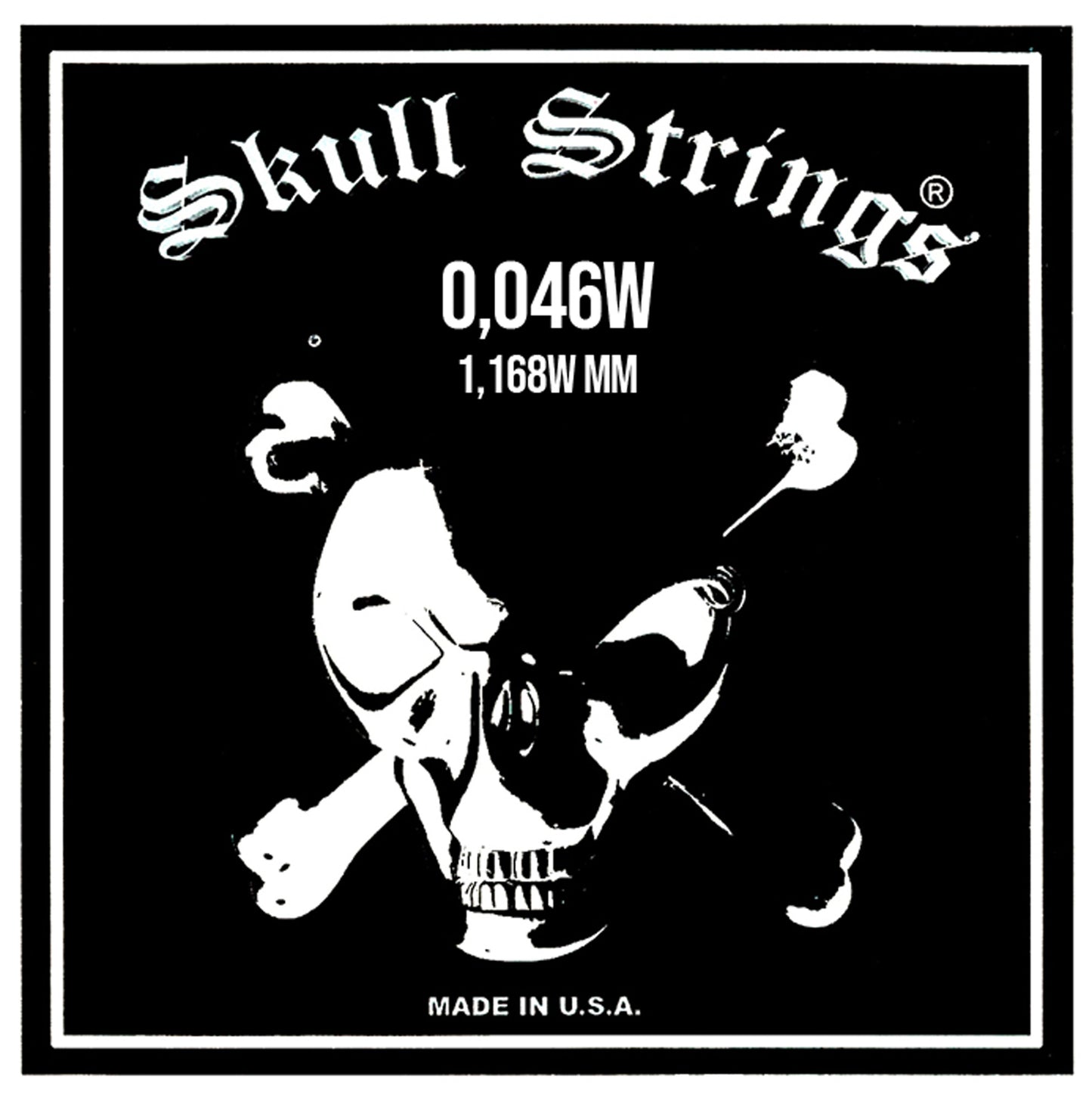 Corde guitare électrique SKULL 046W