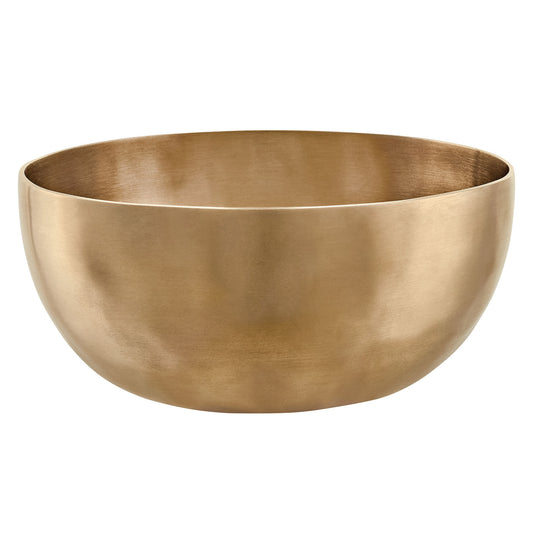 Bol tibétain UNIVERSAL, Ø 8.3"/ 21 cm, 1000g, livré avec housse et anneau de feutre (support), fabrication artisanale en Inde