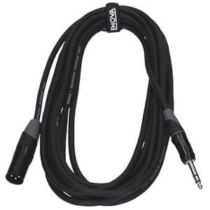 Enova Mikrofonkabel XLR Stecker / Stereo-Klinke 3M