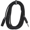 Enova Mikrofonkabel XLR Stecker / Stereo-Klinke 3M