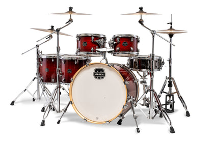 Batterie Armory X-Drive, 6 fûts, sans accessoires, Red Onyx