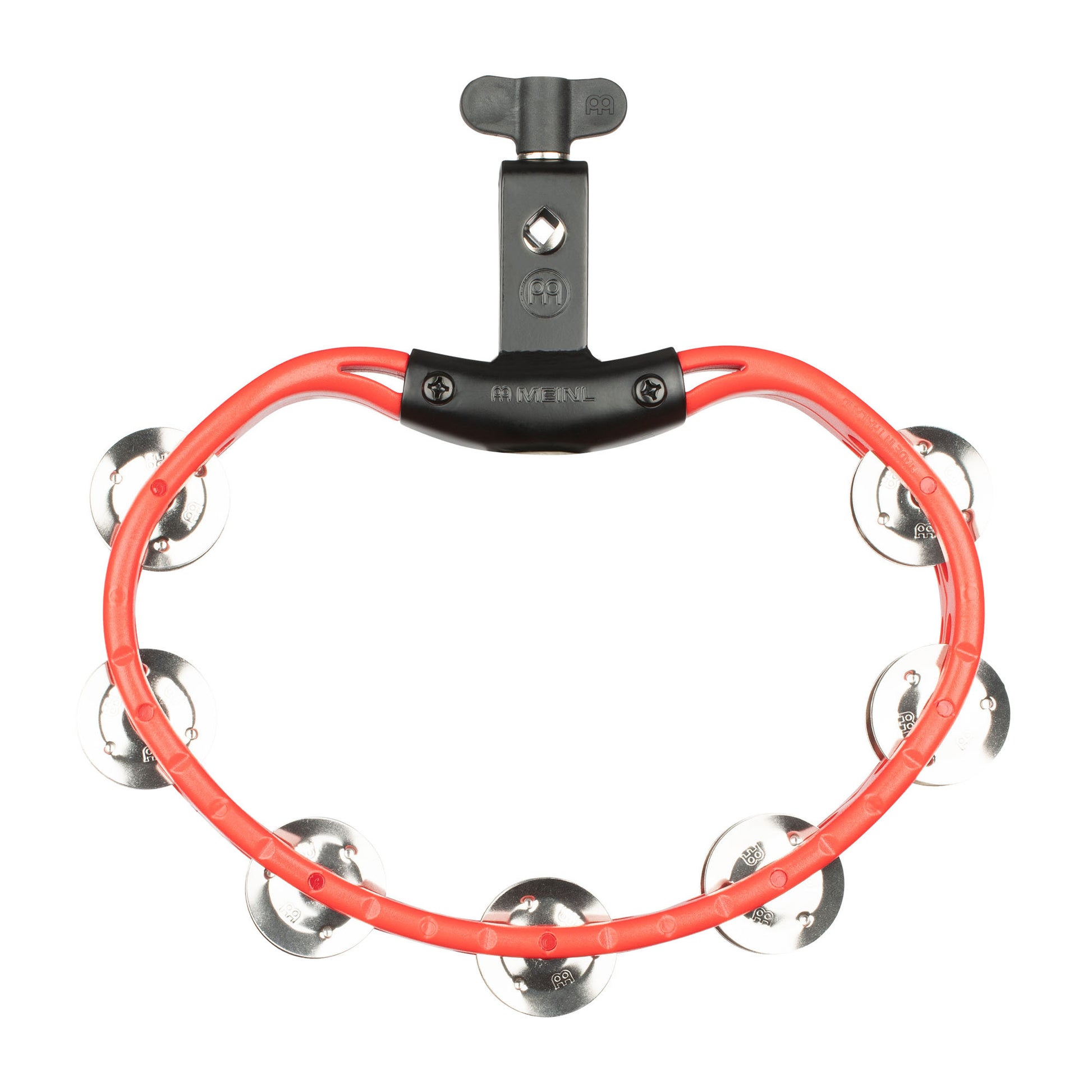 TAMBOURIN MEINL ABS DEMI-LUNE ROUGE