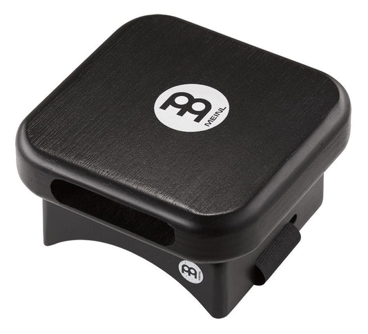 Knee Pad Snare Tap, effet caisse-claire, attache rapide par sangle, à fixer sur les jambes, noir