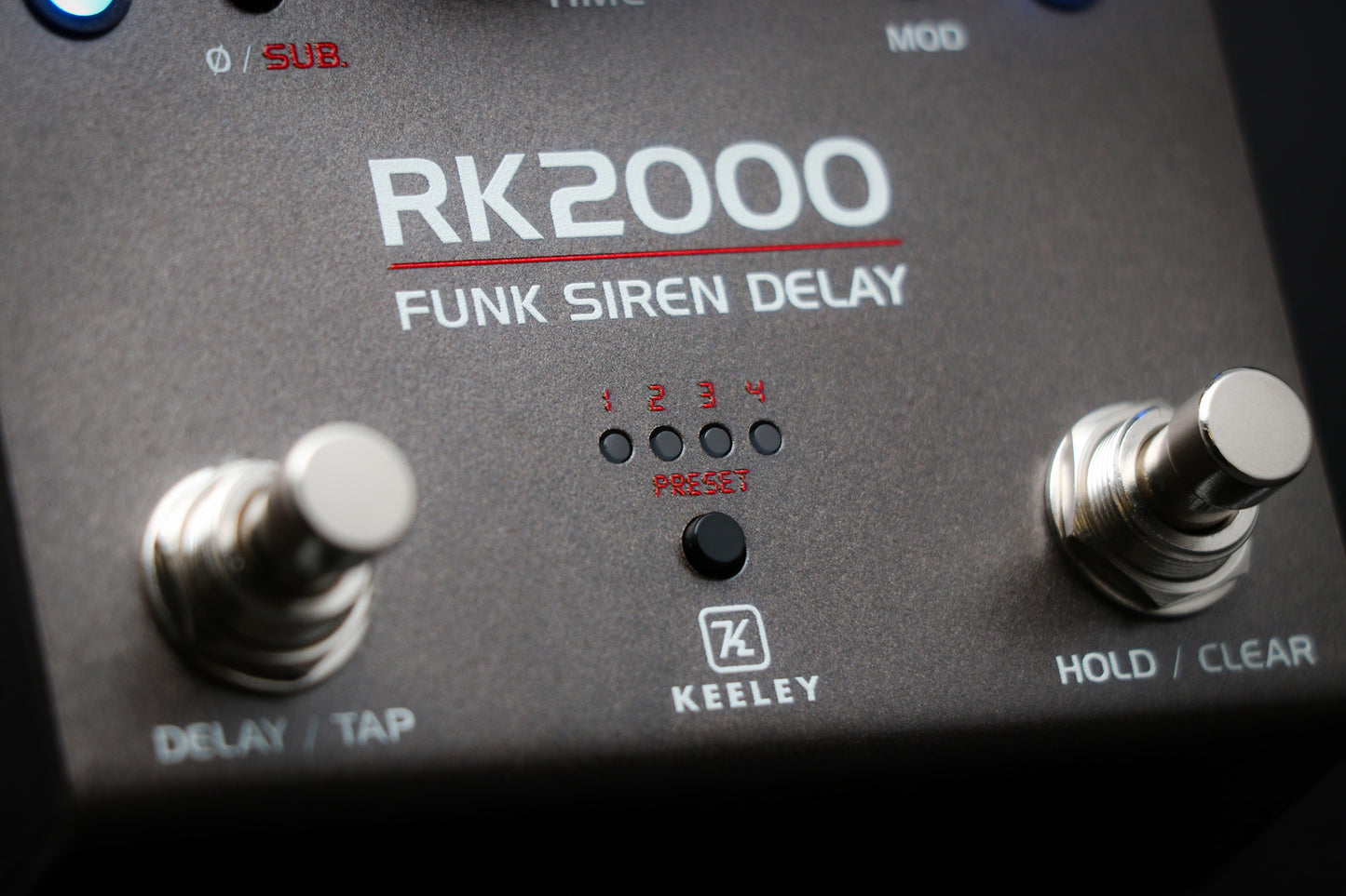 PEDALE KEELEY RK2000 FUNK SIREN DELAY