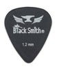 Black Smith Sachet 10 Plektren 1,2mm Schwarz