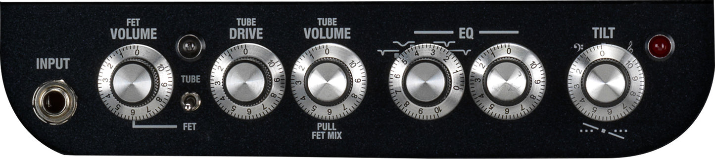 Combo basse DB200-210, amplification 200W Class D, 2x HP 10" HH Blue Label, pré-amplification type lampe et transistor, noir