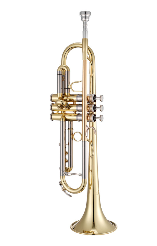 Trompette Si bémol XO 1602LR4, banche d'embouchure inversée