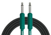 Kirlin Kabel Jack-Jack 3M Grün/Schwarz