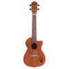 Ortega Ukulele Konzert Elektro Bonfire Mahagoni Natur Satin