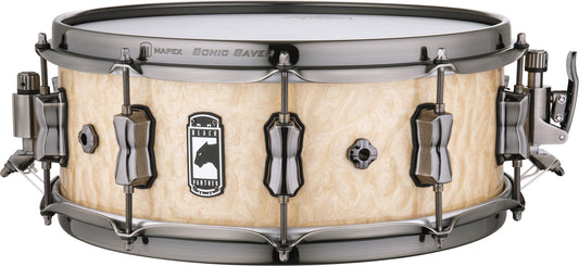 Caisse claire Mapex Black Panther"Pegasus" 14 x 5.5", accastillage chromé.
