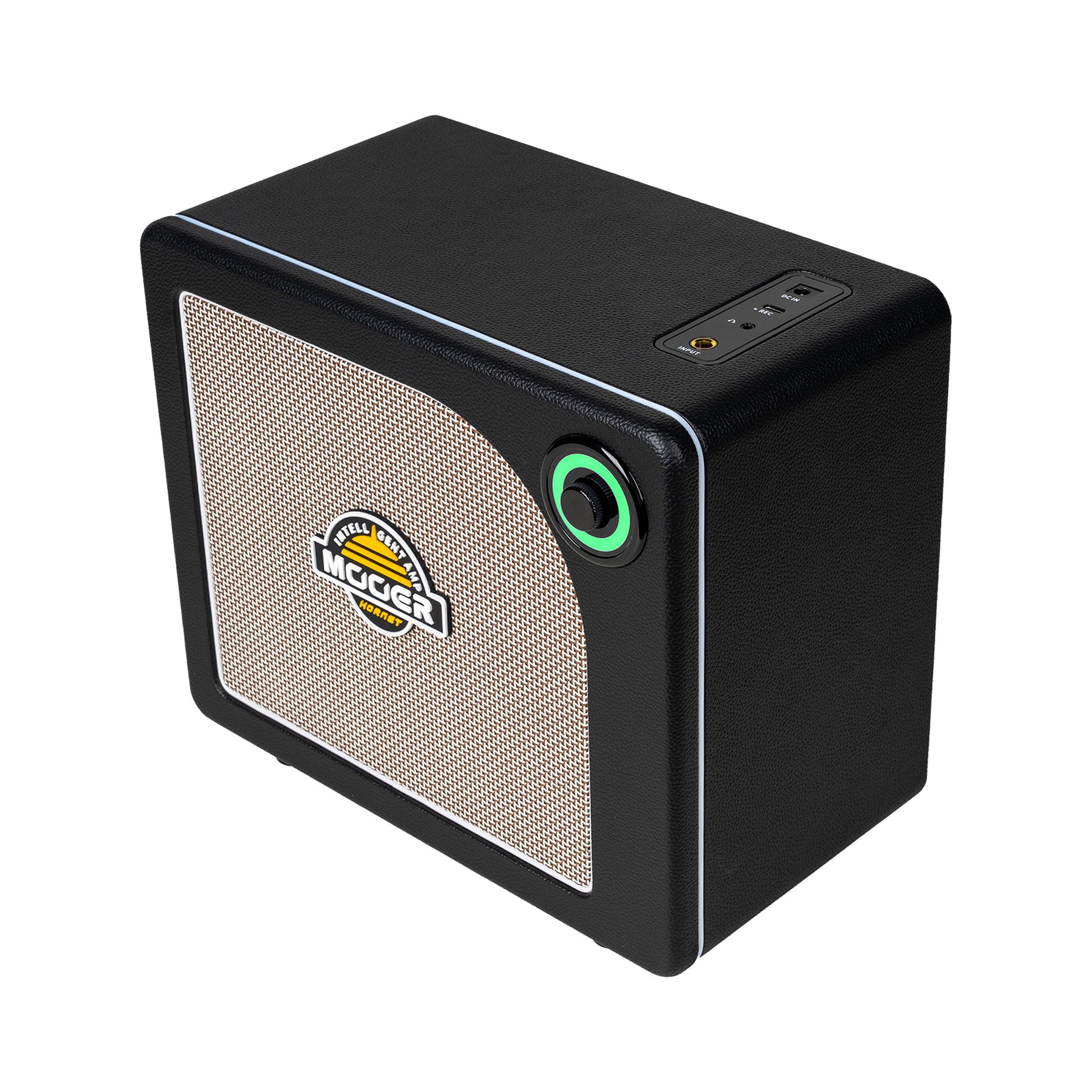 Ampli HORNET 15i, 15W, HP 6.5", 52 modélisations d'amplis, 49 effets, accordeur, looper, Bluetooth, USB-C, alimentation, noir