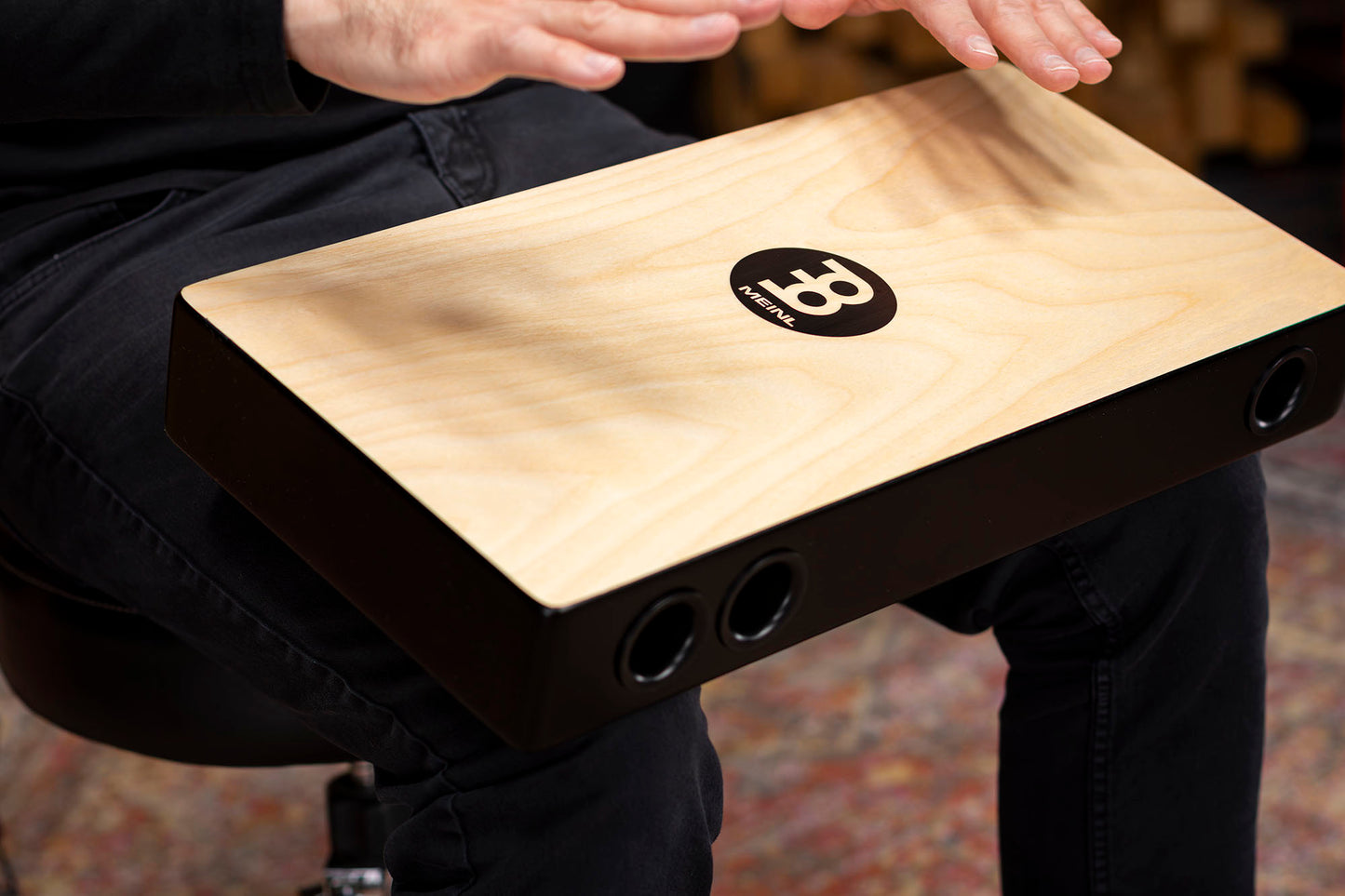 Cajon de voyage Meinl en bouleau baltique fini mat