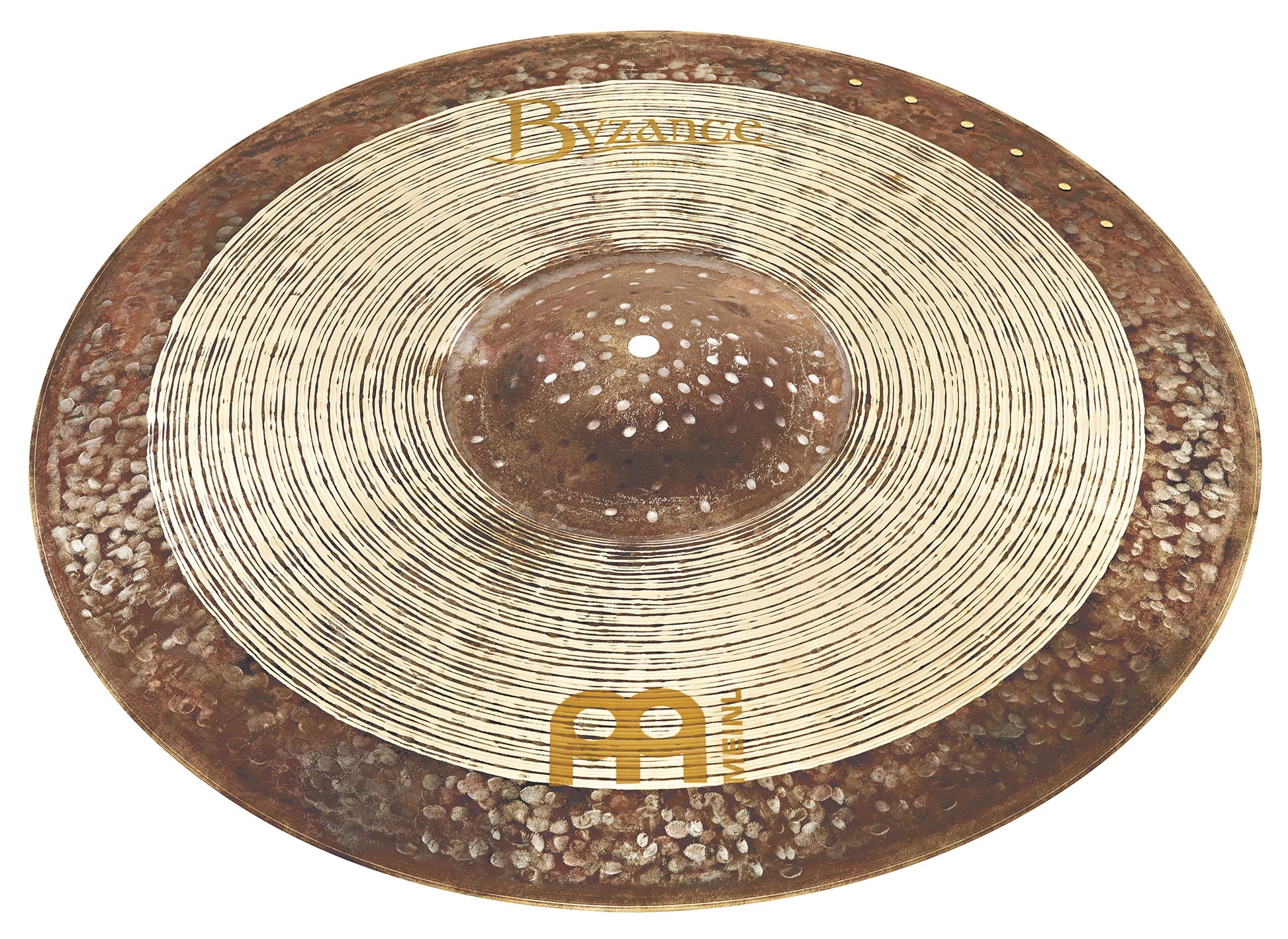 Ride Jazz Nuance signature Ralph Peterson 21", Alliage bronze B20, Martelée à la main, Finition traditionnelle/dark