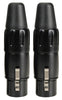 kirlin XLR Stecker X3216BK