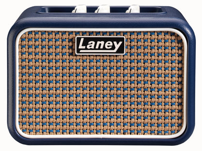 Ampli guitare 3W, look Lionheart, HP 3", 2 canaux, connectique LSI, bleu