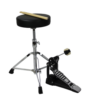 Efnote Bassdrum-Pedal + Sitz