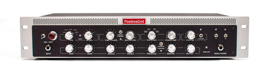 BIAS Rack Amplifier, rack amplifié pour guitare et basse, 600W @ 8 ohms Class D, 4.53 kg, argent