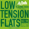 La Bella Basssaiten Set Niedrige Spannung 4 Saiten LTF-4A