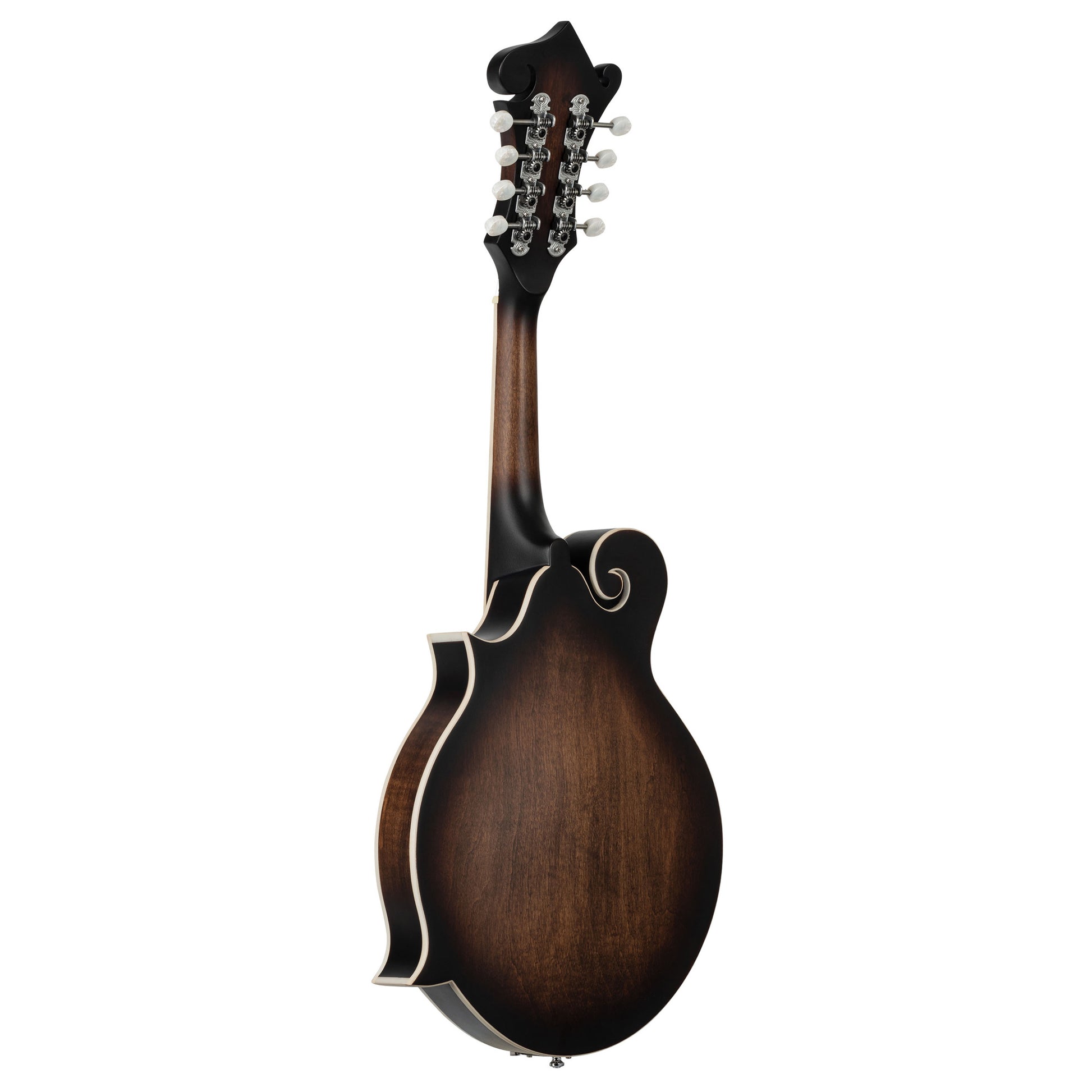 RMF30, mandoline 8 cordes style F, table épicéa, fond & éclisses érable, manche érable, whiskey burst satiné
