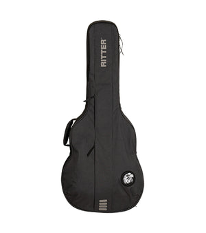 Ritter Hülle Bern Super Jumbo Gitarre Grau