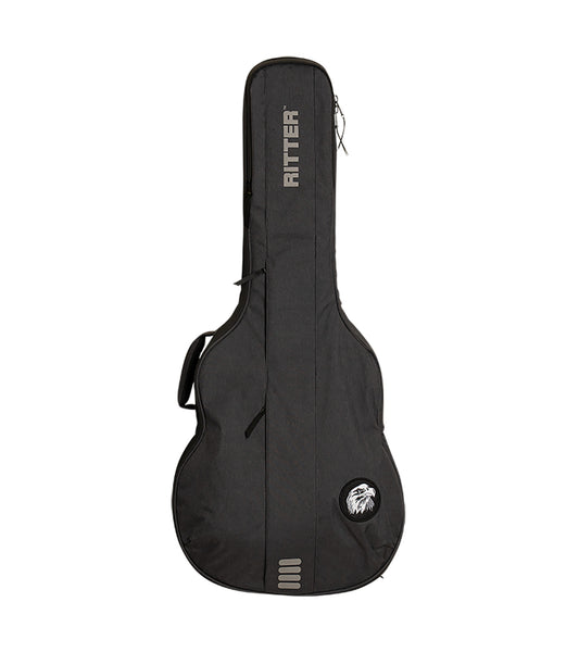 Housse BERN 4 pour guitare super jumbo, gris
