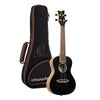 Ortega Ukulele Konzert Element Metallisch Schwarz Glänzend