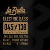 La Bella Basssaiten-Set Nickel RX-N5D  