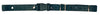 musico 5334 fester Lederriemen Akkordeon schwarz mit Clip