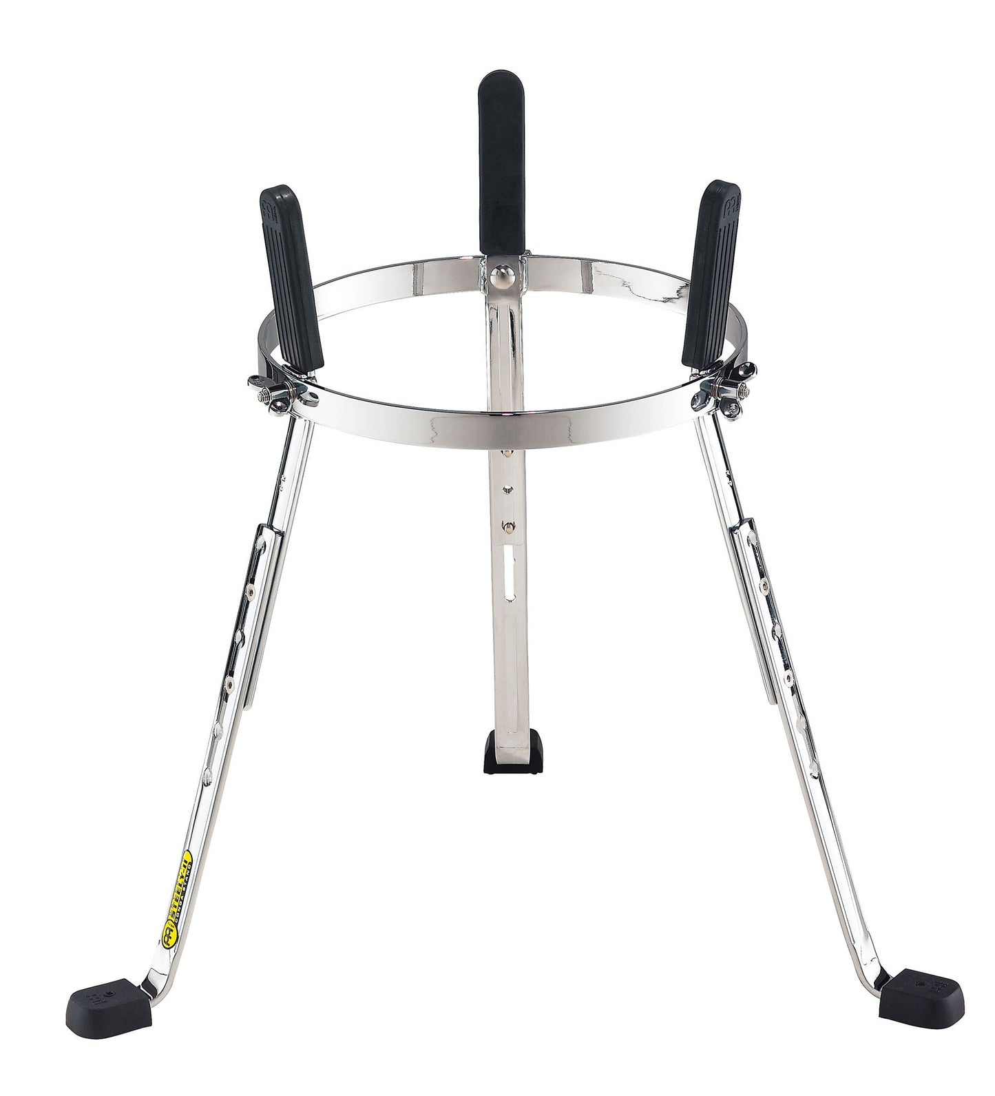 Support panier Steely II pour conga Woodcraft 12 1/2", pieds en L, réglage hauteur, chromé
