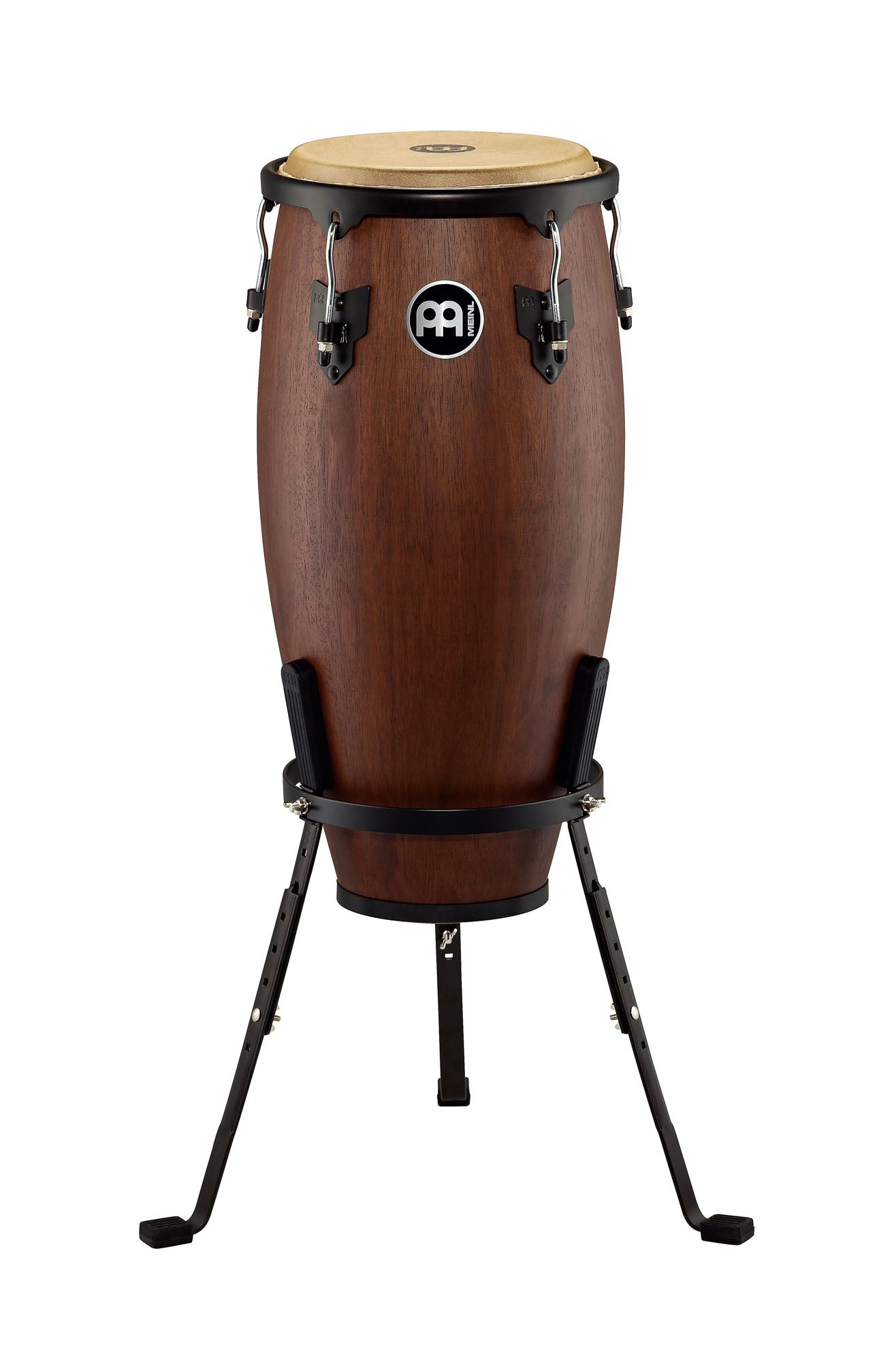 Quinto 11", hévéa, 71 cm, peau buffle, accastillage noir poudré, avec pied panier