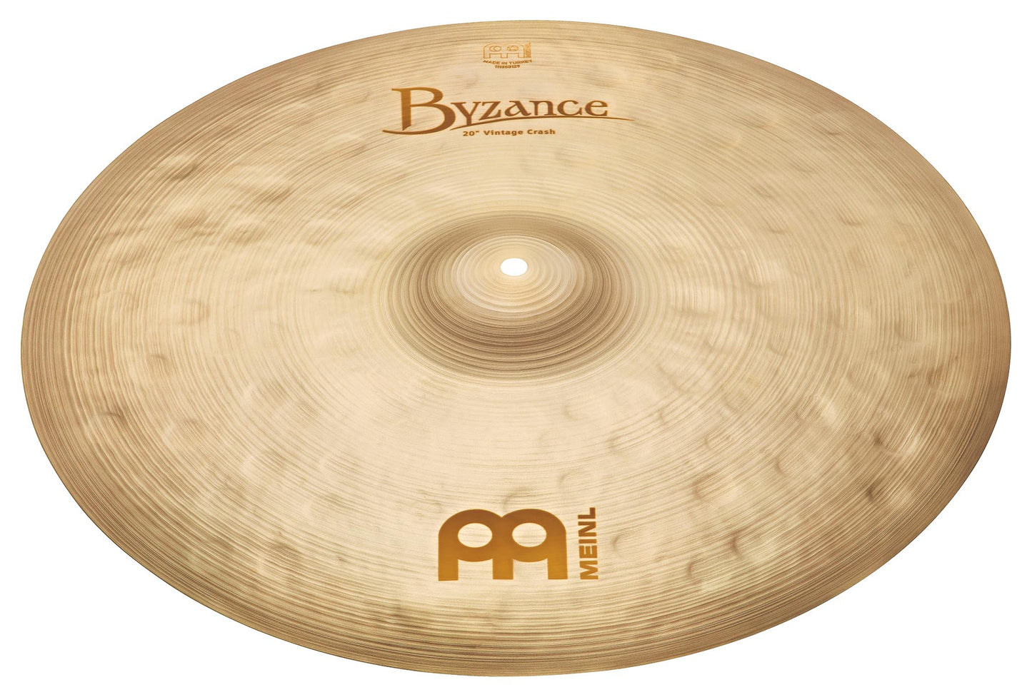 Crash Vintage 18", Alliage bronze B20, Martelée à la main, Finition sablée