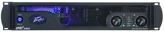 Ampli de puissance 2 canaux, 2525W par canal à 2 ohms, châssis aluminium léger, entrées XLR/Jack, sorties Speakon, noir