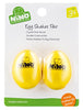 NINO NINO540Y2 Paar Eier-Shaker Gelb