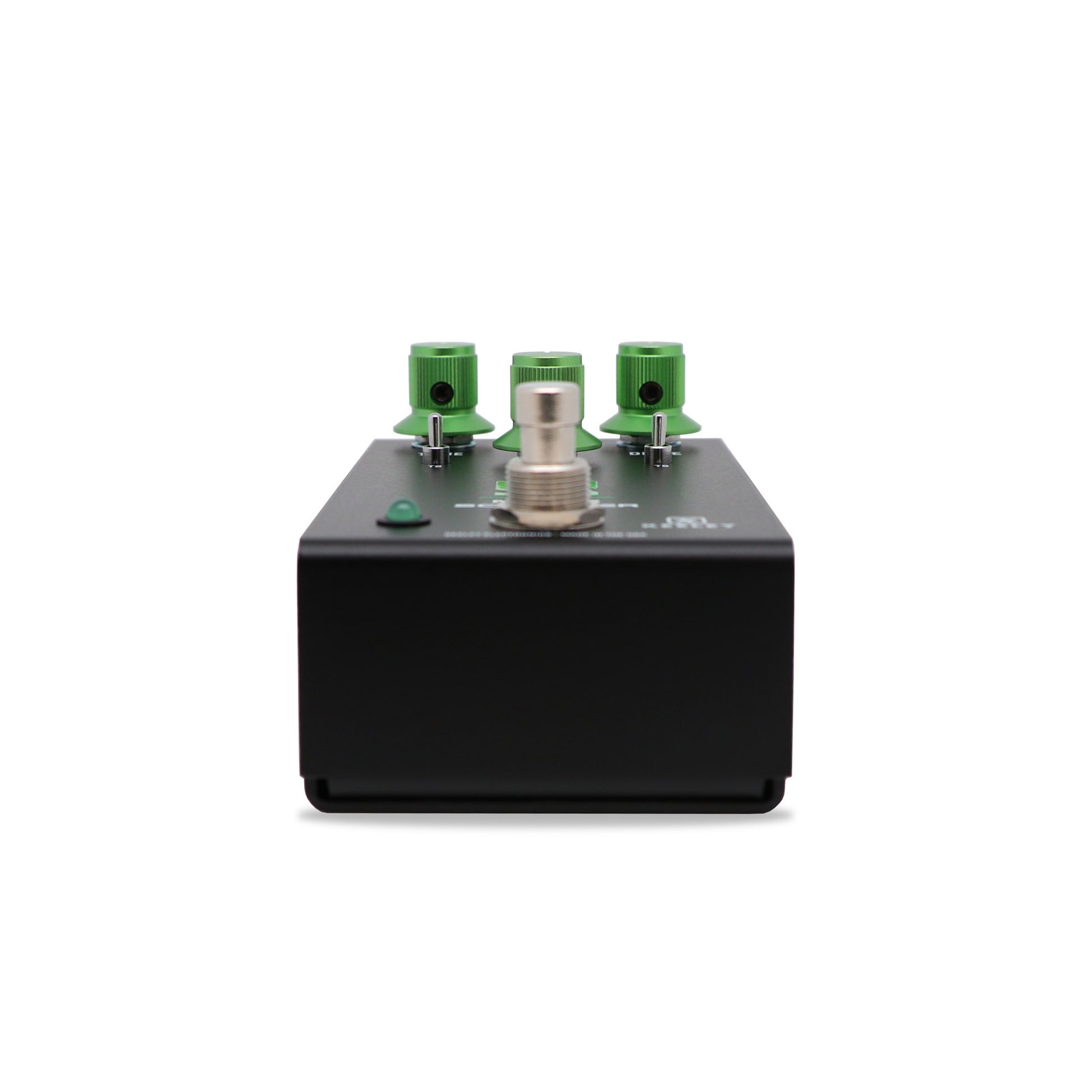 Pédale NOBLE SCREAMER, overdrive et boost basée sur deux pédales légendaires, 100% analogique, noir et vert