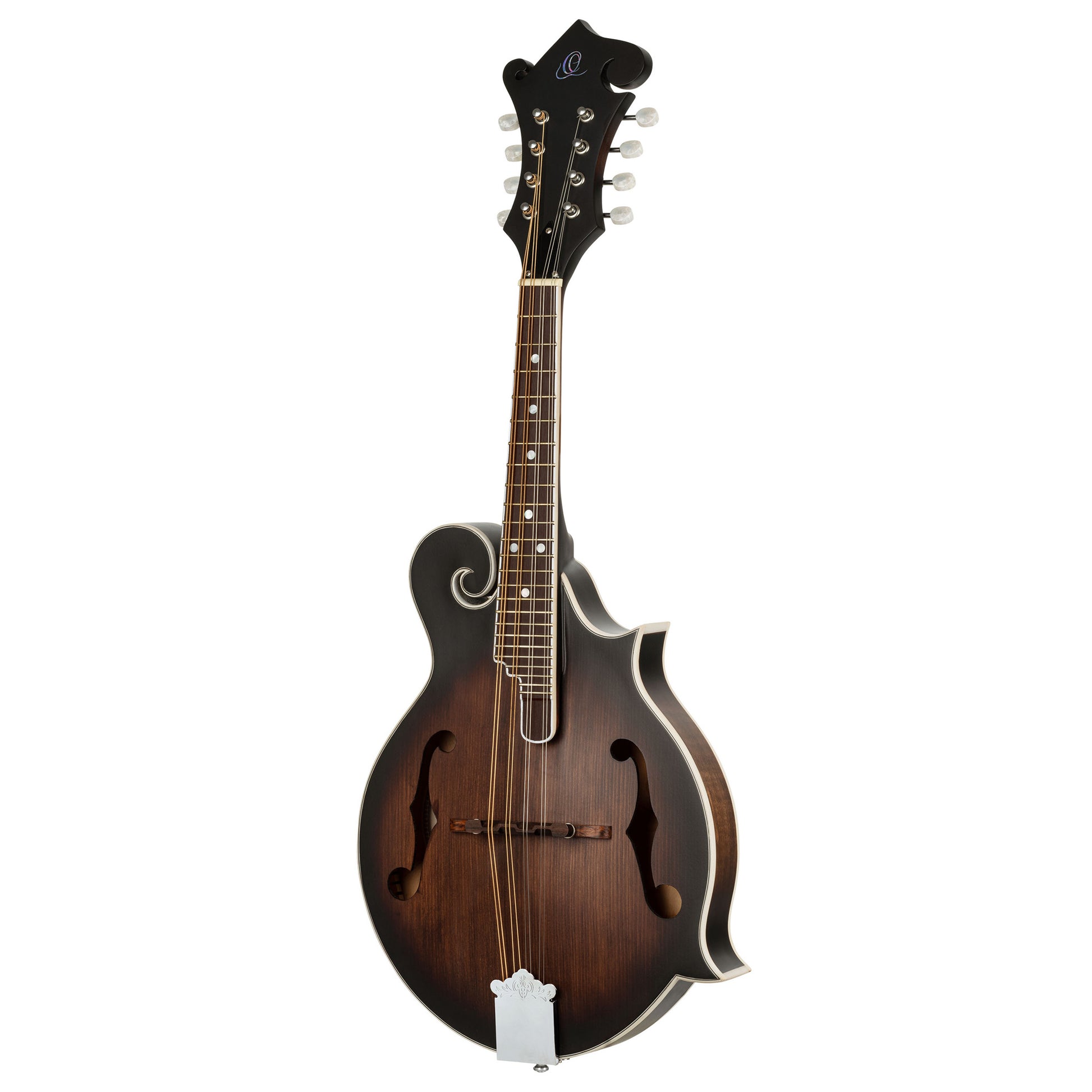 RMF30, mandoline 8 cordes style F, table épicéa, fond & éclisses érable, manche érable, whiskey burst satiné