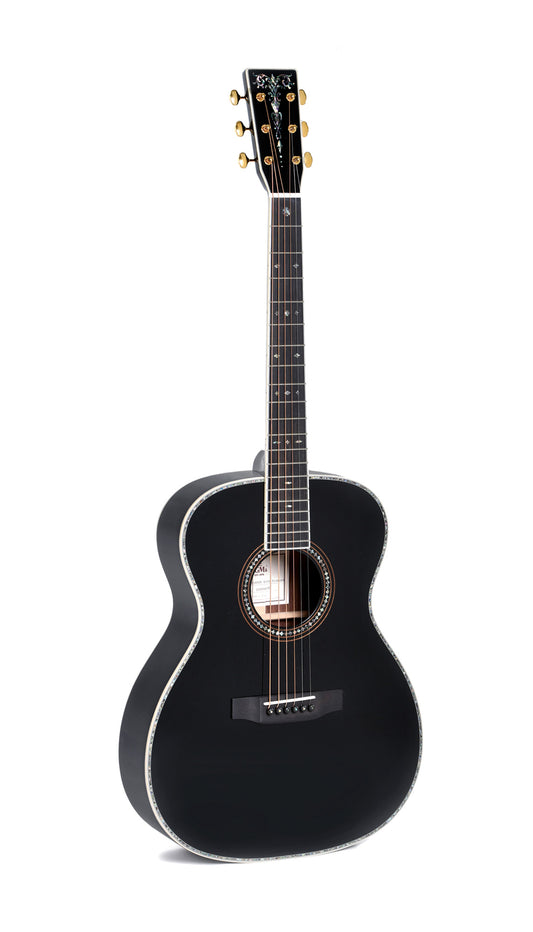 Modèle S000R BLACK DIAMOND, édition spéciale, Forme 000, table épicéa massif AA, f/e palissandre massif, EQ LR Baggs, soft case